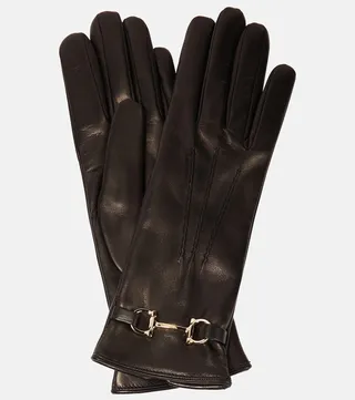 Leather gloves