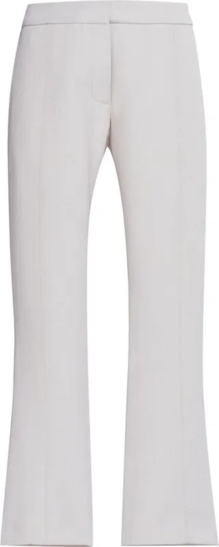 Straight-Leg Kick-Flare Trousers