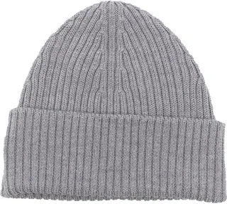 Chunky Ribbed-Knit Beanie
