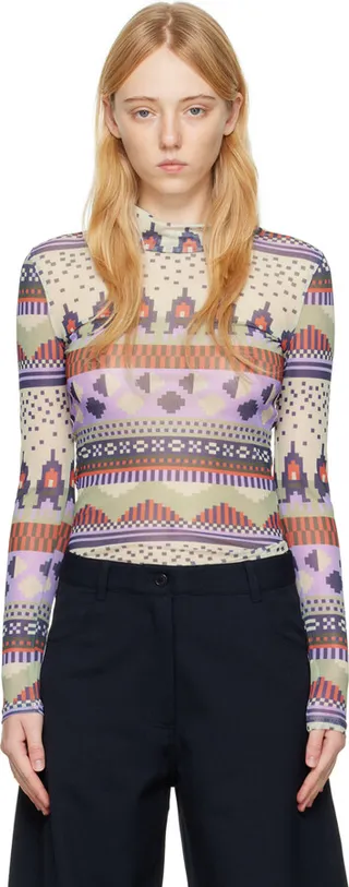 Henrik Vibskov SSENSE Exclusive Multicolor Turtleneck
