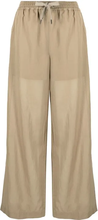 Semi-Sheer Track Pants