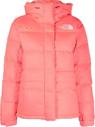 Embroidered Logo Padded Parka