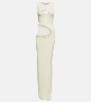 Marmo cutout knit maxi dress