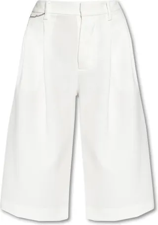 Dsquared2 Wide-Leg Mid-Length Bermuda Shorts
