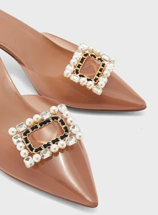 Embellished Shoe Topper