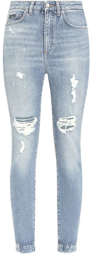 Distressed Skinny Jeans