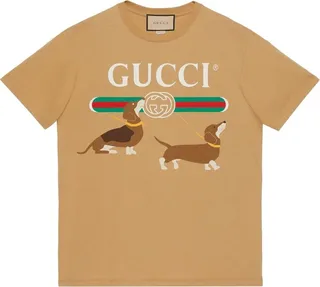 logo-print cotton T-shirt