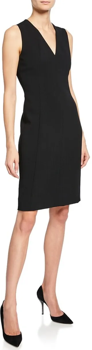 Sleeveless V-Neck Dress