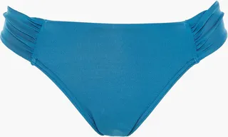 Jetset ruched low-rise bikini briefs