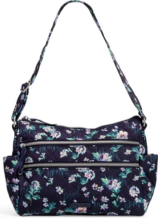 Triple Zip Shoulder Bag