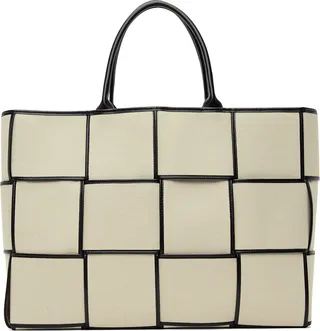 Bottega Veneta Beige Large Arco Tote