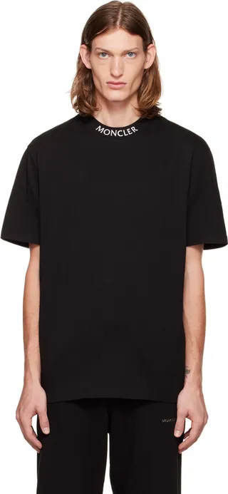 Moncler Black Patch T-Shirt