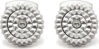 Giza embellished round cufflinks