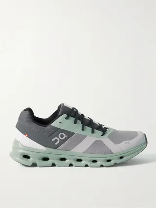 Cloudrunner Rubber-Trimmed Mesh Running Sneakers
