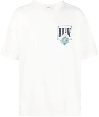 logo-print T-shirt