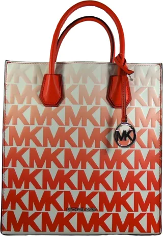 Michael Kors Women's Mercer NS Shopper Vegan Leather Satchel ag