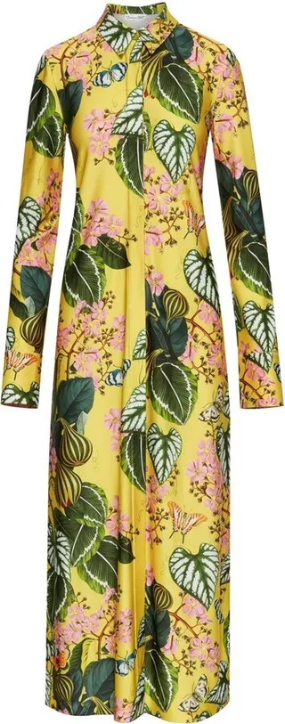 Floral-Print Shirtdress