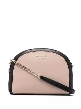 Curved-Edge Body Shoulder Bag