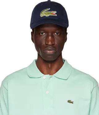 Lacoste Navy Adjustable Cap
