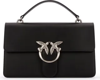 Pinko Love One Logo Plaque Tote Bag