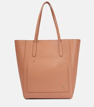 Sesia Large leather tote bag