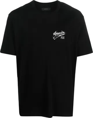 22 logo-print cotton T-shirt