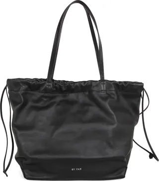 Oslo Black Nappa Leather Shoulder Bag