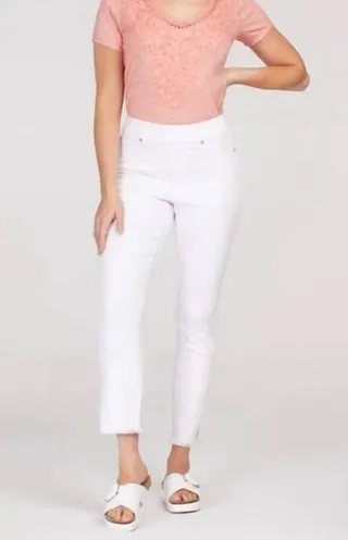 Audrey Pull-On Jegging in White