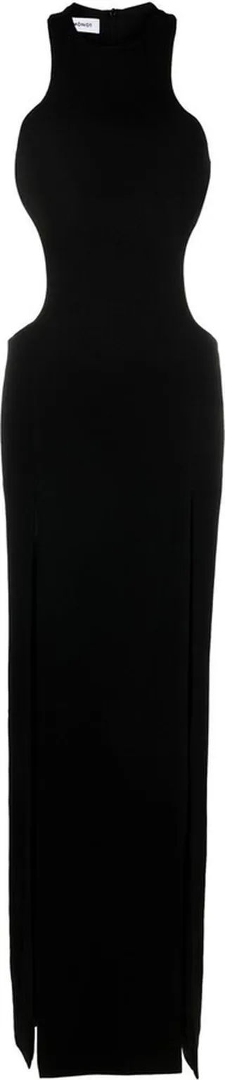 Cut-Out Detailed Floor-Length Dress