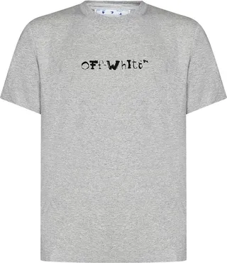 Off-White Logo Printed Crewneck T-Shirt