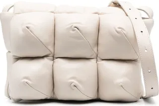Smoothy padded crossbody bag