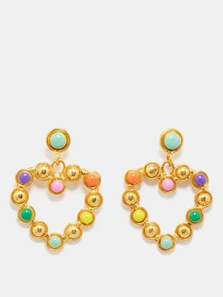 Love Gold-plated Earrings