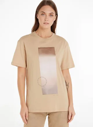 Round Neck Graphic T-Shirt