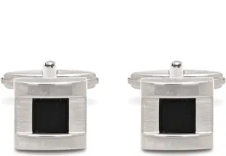 Brushed-Finish Cufflinks