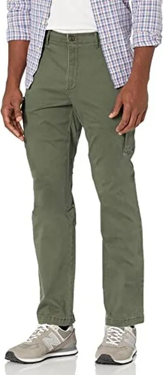 Goodthreads Men's Straight-Fit Vintage Comfort Stretch Cargo Pant