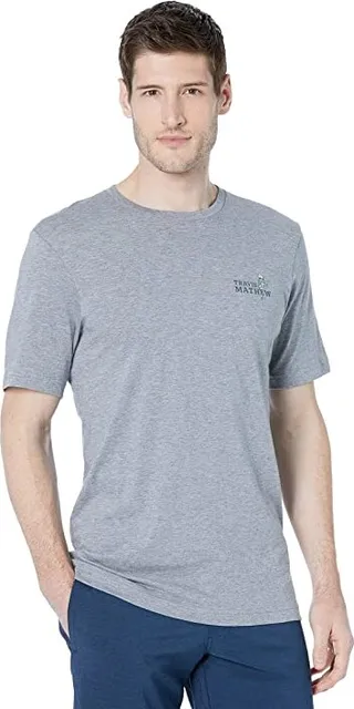 TravisMathew Walk The Plank (Heather Grey) Men's Clothing