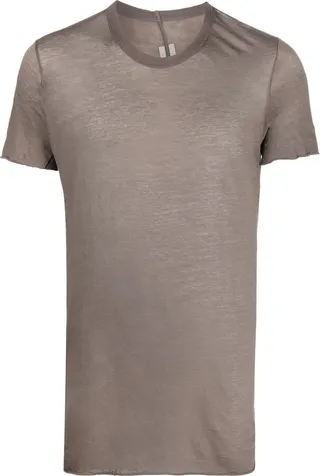 semi-sheer jersey-cotton T-Shirt