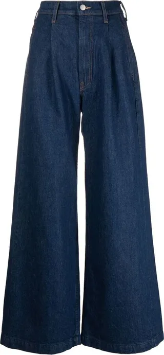 High Waist Wide-Leg Jeans