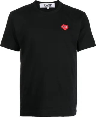 x Invader pixel-heart T-shirt