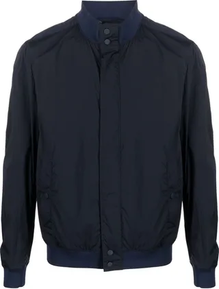 Logo-Patch Bomber Jacket