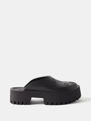 GG-perforated Rubber Clogs