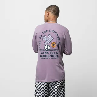 Free As A Checker Bird Long Sleeve T-Shirt
