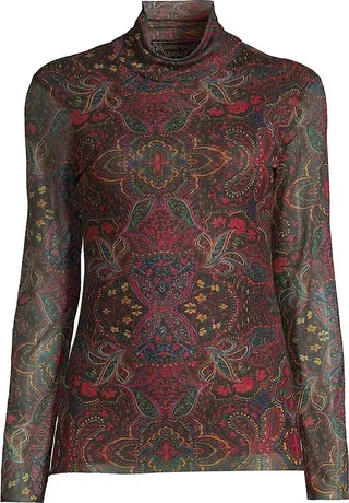 Potion Mock Neck Top