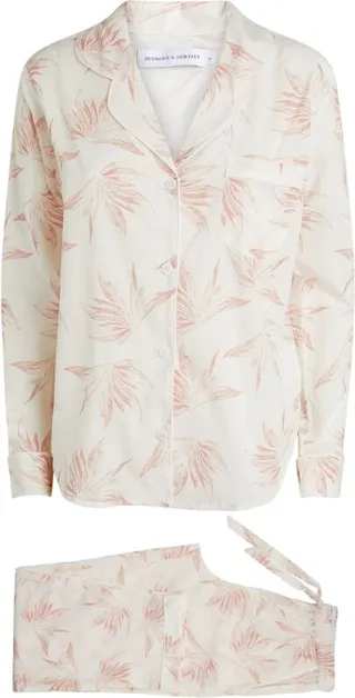 Desmond & Dempsey Cotton Deia Pyjama Set