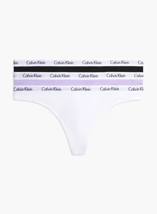 3 Pack Logo Band Thong
