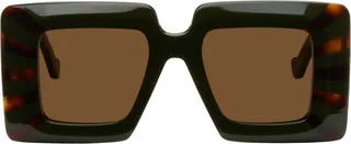 Loewe Green Oversized Sunglasses
