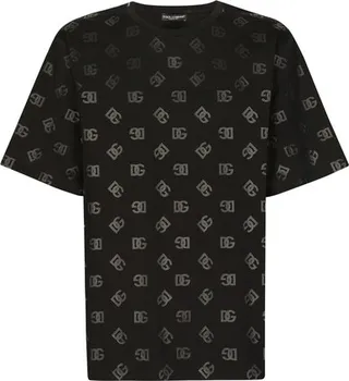 Round-neck T-shirt with DG Monogram print