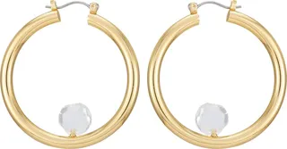 Crystal Hoop Earrings