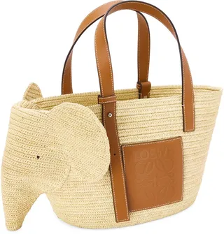 Elephant Basket Bag