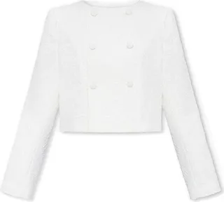 AMI Paris Tweed Cropped Jacket